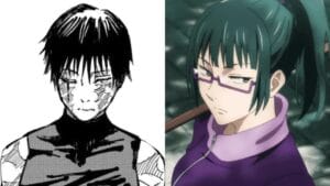 La transformación de Maki Zenin en Jujutsu Kaisen