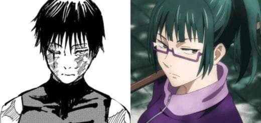 La transformación de Maki Zenin en Jujutsu Kaisen