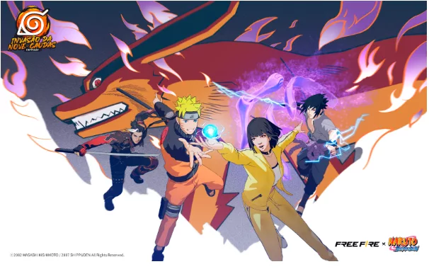 Free Fire and Naruto Shippuden