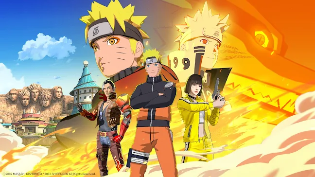 Free Fire and Naruto