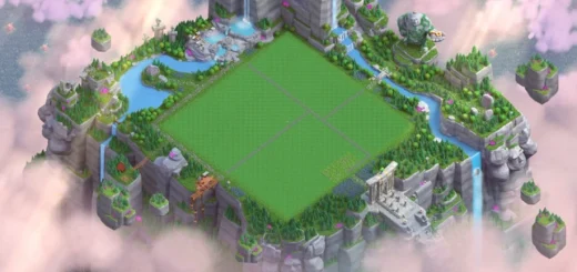 How does the clan capital in the Clash of Clans work?